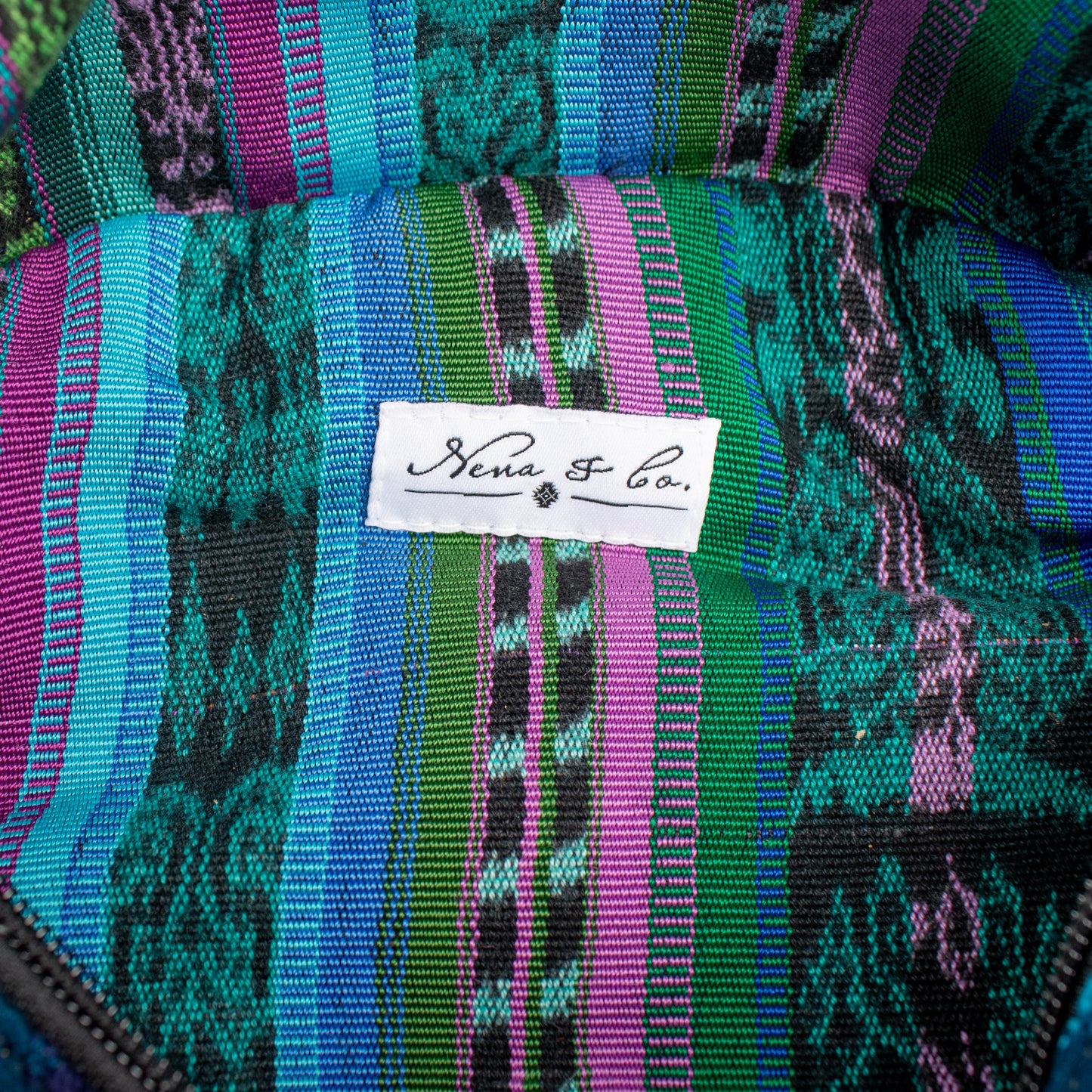 EL DON MANNY PACK - OOAK HUIPIL - BLACK - NO. 17025