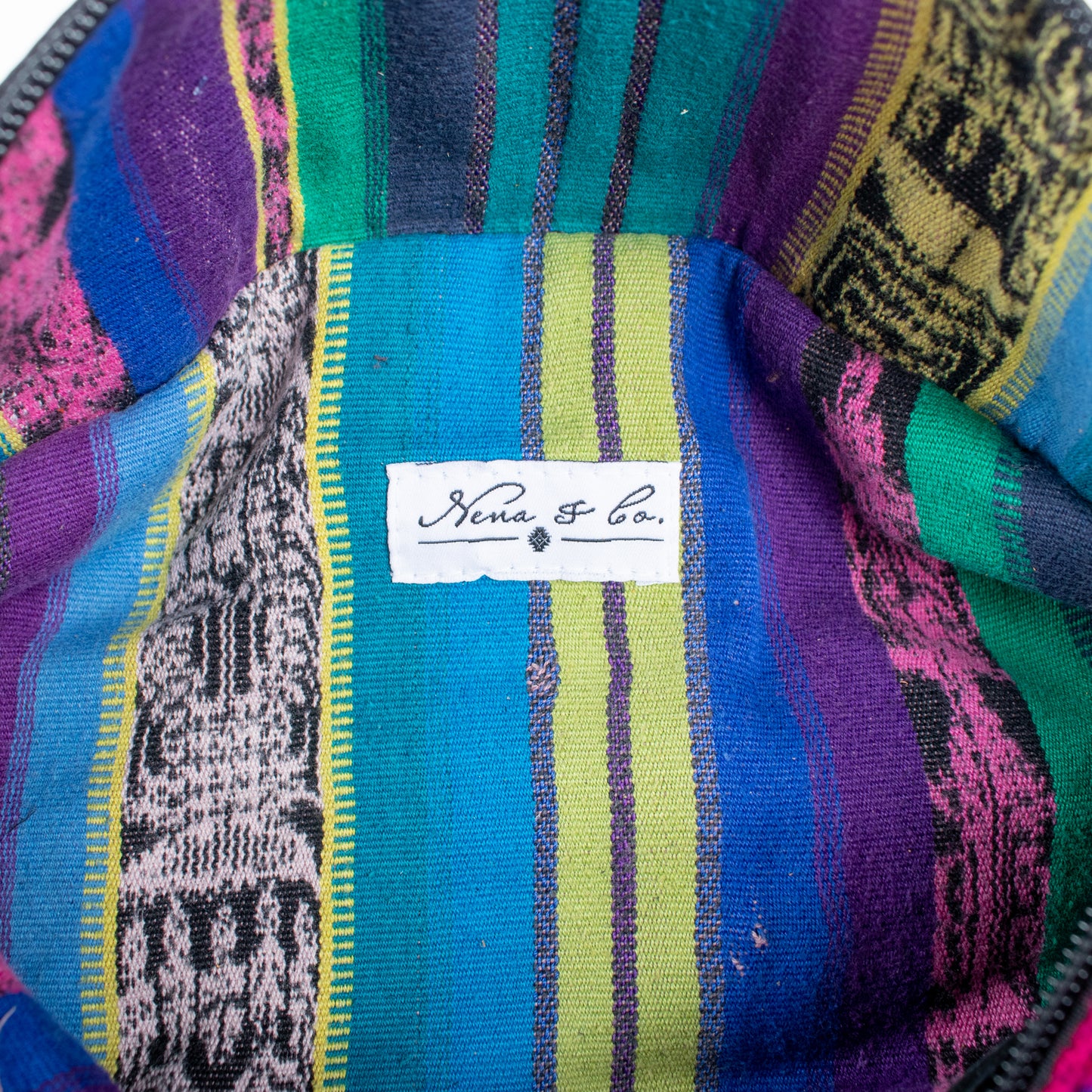 EL DON MANNY PACK - OOAK HUIPIL - BLACK - NO. 17026