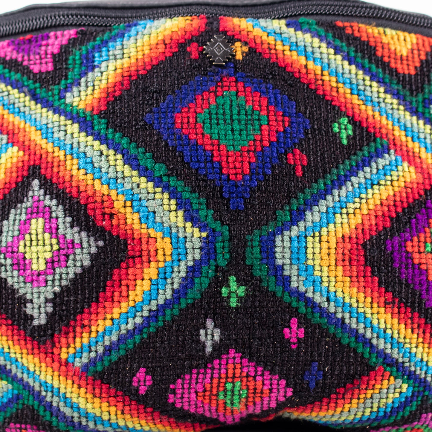 EL DON MANNY PACK - OOAK HUIPIL - BLACK - NO. 17028