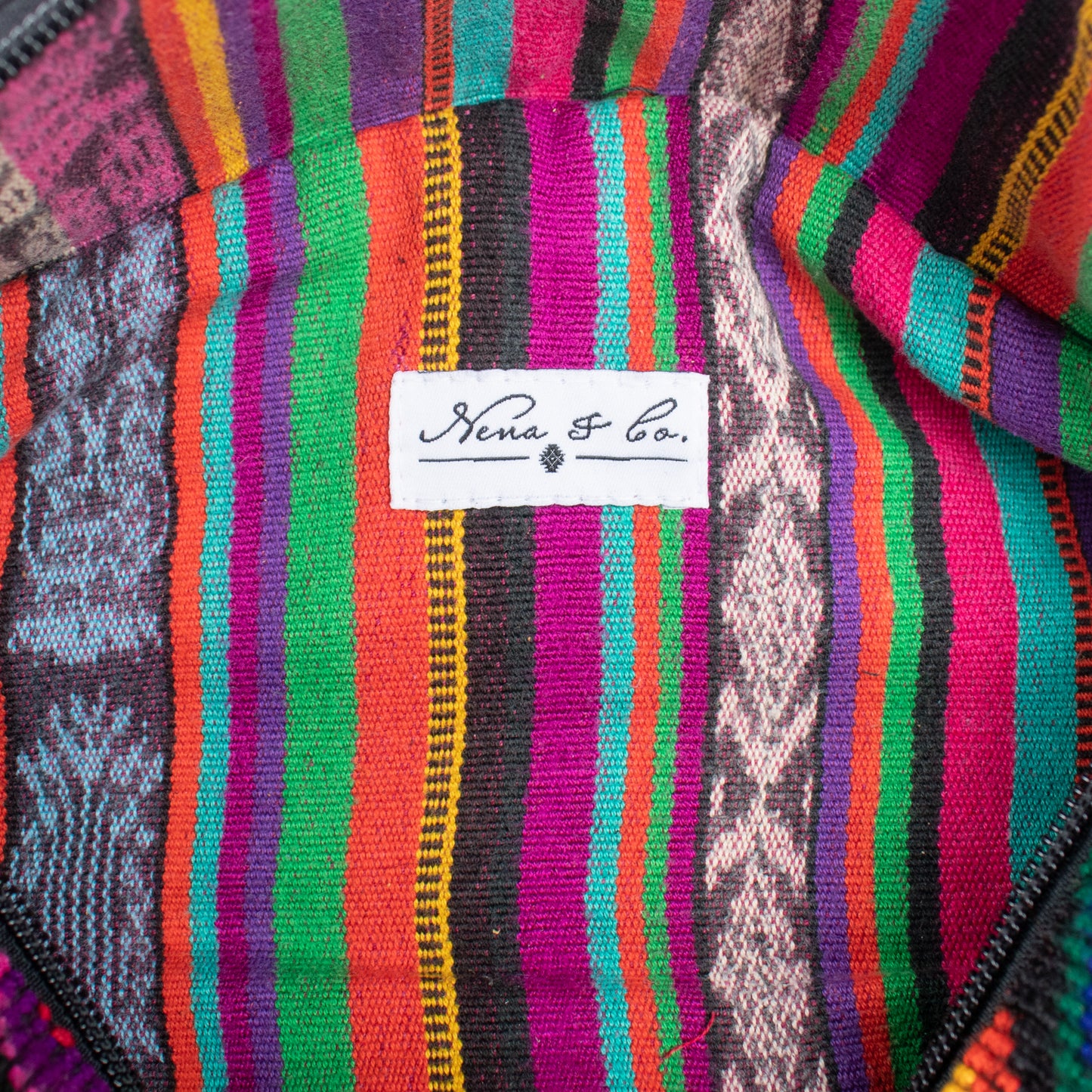 EL DON MANNY PACK - OOAK HUIPIL - BLACK - NO. 17028