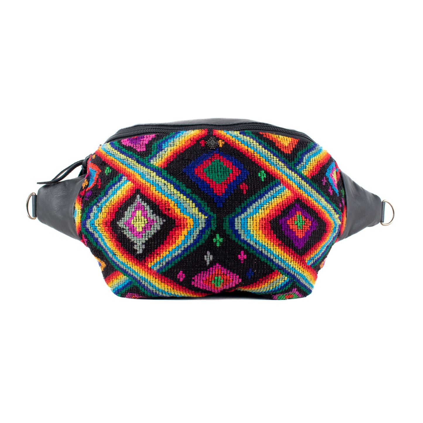 EL DON MANNY PACK - OOAK HUIPIL - BLACK - NO. 17028