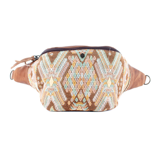 EL DON MANNY PACK - OOAK HUIPIL - FAWN - NO. 17029