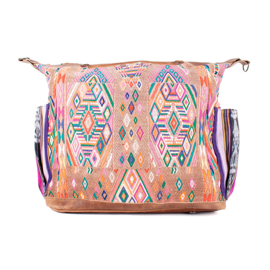 BEATRIZ CDB + DIAMANTE STRAP - OOAK HUIPIL - FAWN - NO. 17056