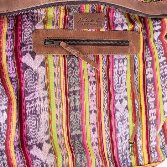 BEATRIZ CDB + DIAMANTE STRAP - OOAK HUIPIL - FAWN - NO. 17061