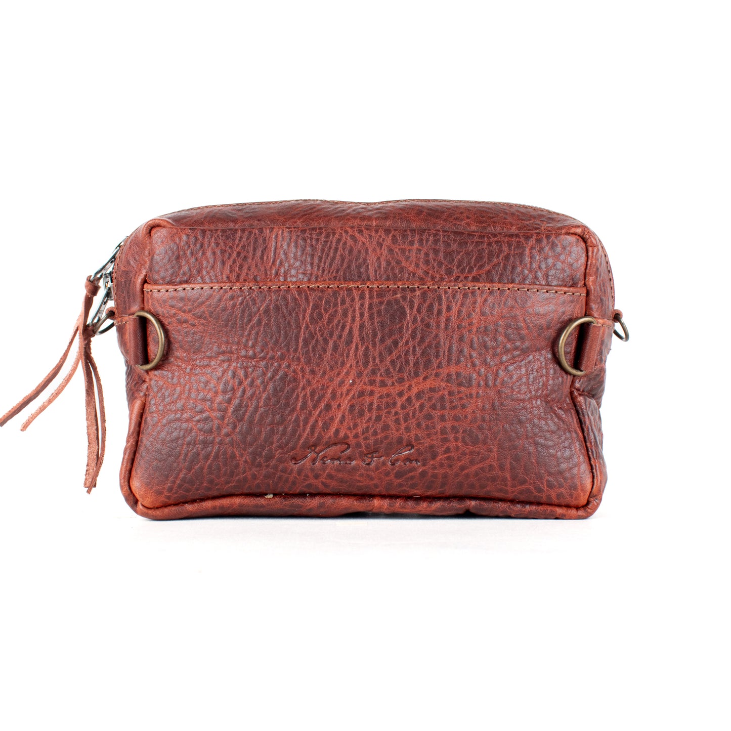 H&S WANDER CROSSBODY SET - OOAK BEADED PANEL - COPPER - NO. 17090