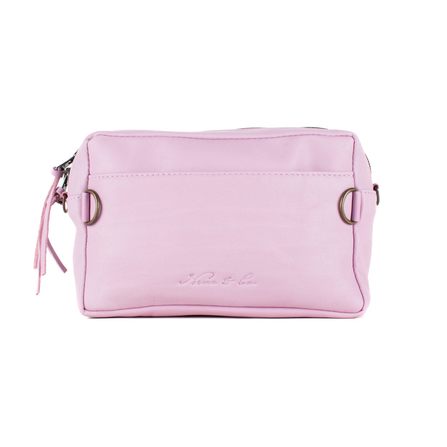 H&S WANDER CROSSBODY SET - OOAK BEADED PANEL - LILAC - NO. 17106