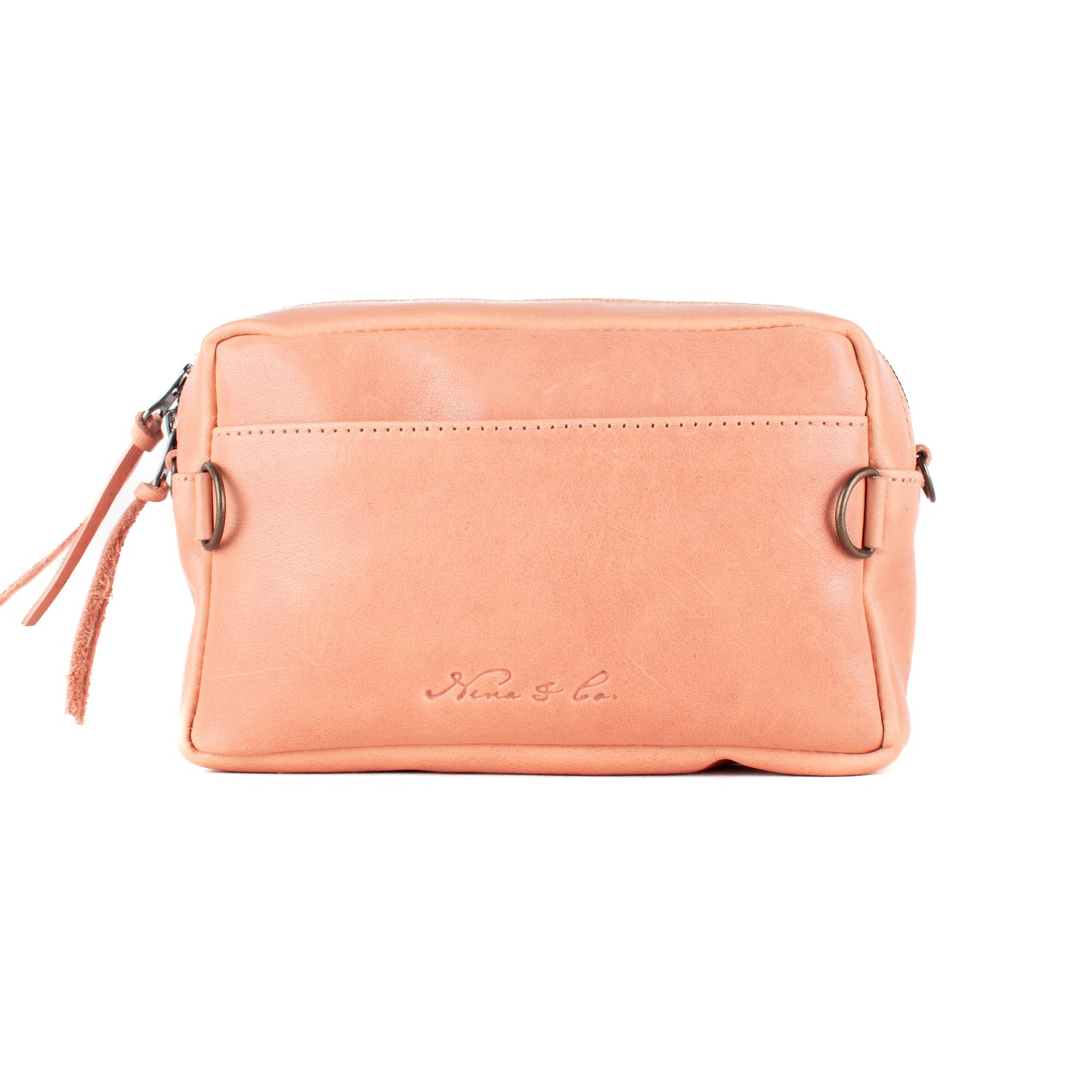 H&S WANDER CROSSBODY SET - OOAK BEADED PANEL - APRICOT - NO. 17110