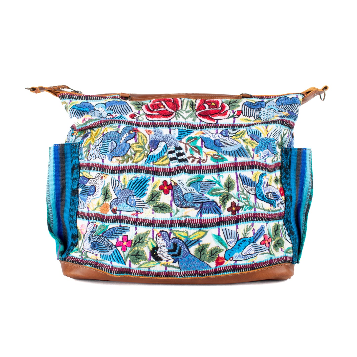 BEATRIZ CDB + DIAMANTE STRAP - OOAK HUIPIL - CAFE - NO. 17163