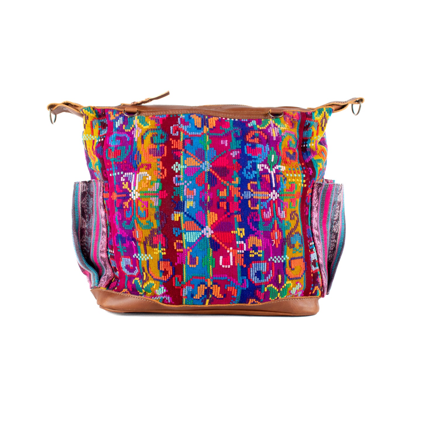 BEATRIZ MCDB + DIAMANTE STRAP - OOAK HUIPIL - CAFE - NO. 17174