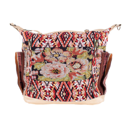 BEATRIZ CDB + DIAMANTE STRAP - OOAK HUIPIL - LATTE - NO. 17232