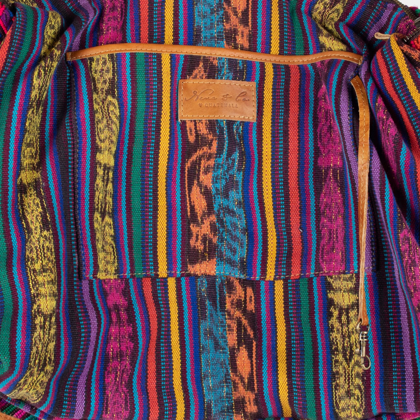 PENELOPE BAG - OOAK HUIPIL - DUNA AMARILLA - NO. 17271
