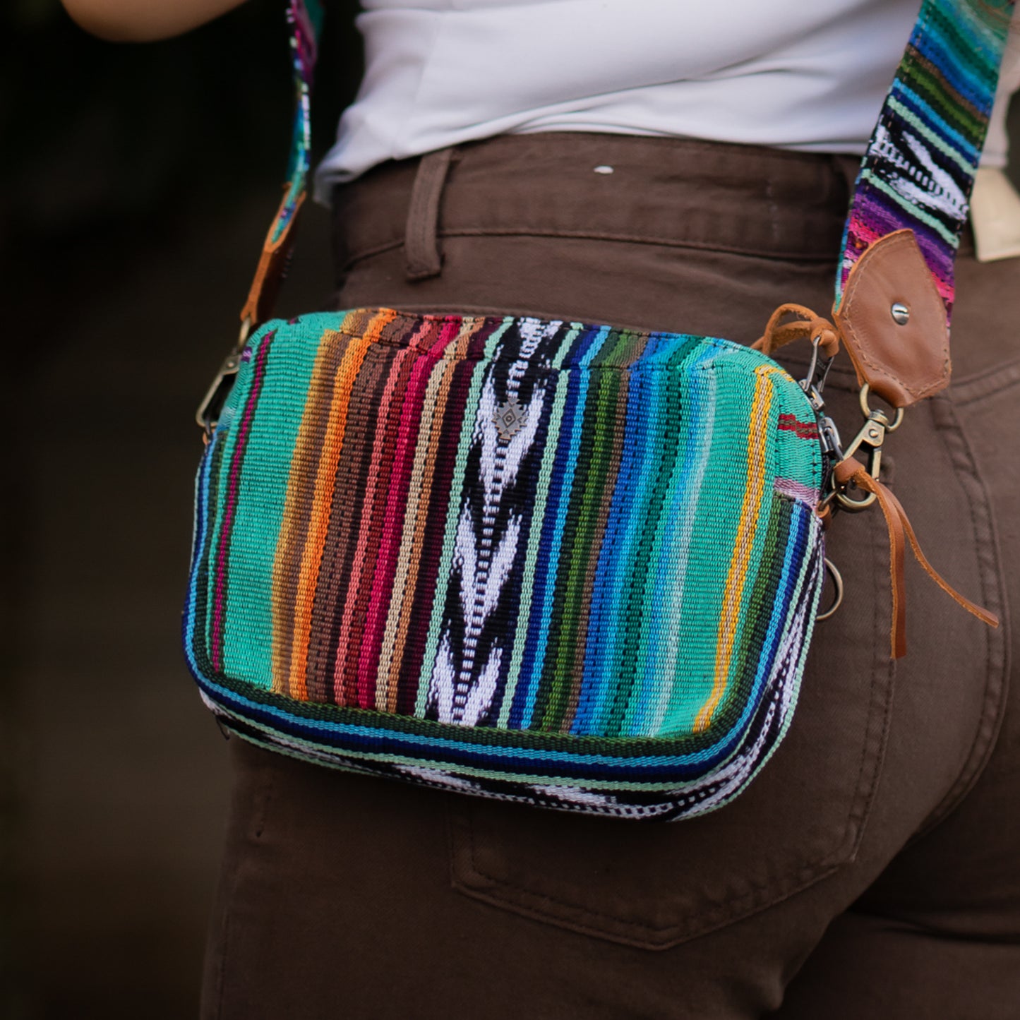 WANDER CROSSBODY + WIDE ADJUSTABLE STRAP SET - BAJA - CAFE