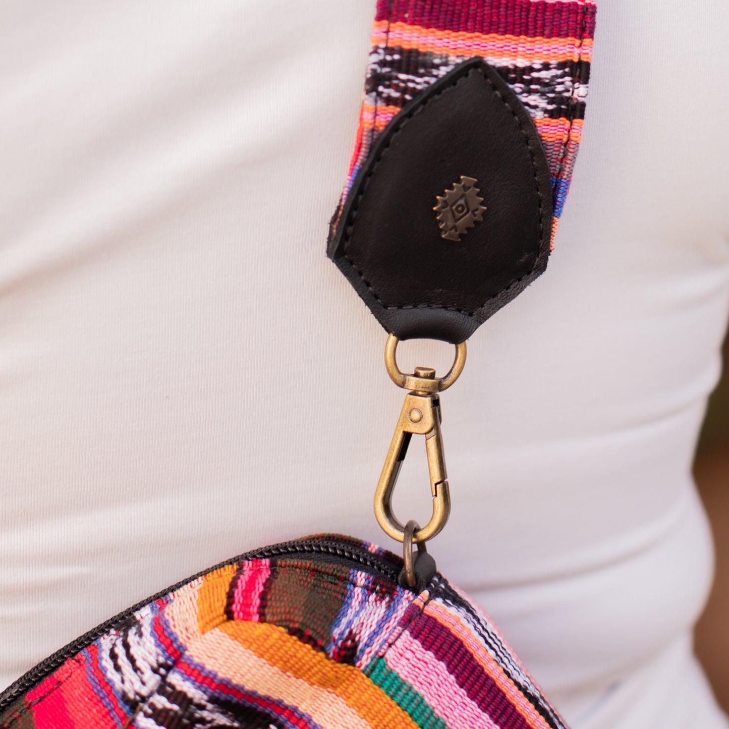 WANDER CROSSBODY + WIDE ADJUSTABLE STRAP SET - JAVANA - BLACK