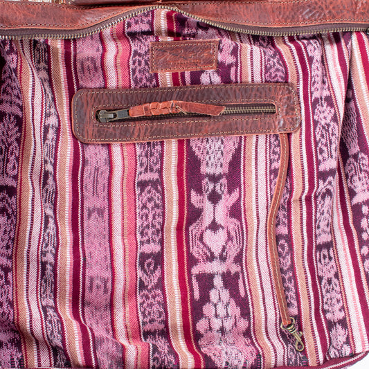 BEATRIZ CDB + DIAMANTE STRAP - OOAK HUIPIL - COPPER - NO. 17306