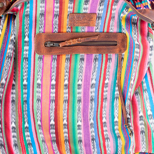 BEATRIZ CDB + DIAMANTE STRAP - OOAK HUIPIL - HONEY - NO. 17317