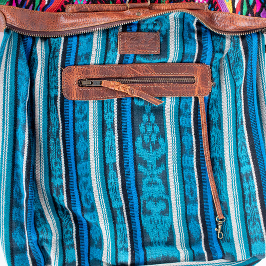 BEATRIZ CDB + DIAMANTE STRAP - OOAK HUIPIL - HONEY - NO. 17319