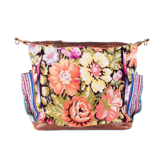 BEATRIZ CDB + DIAMANTE STRAP - OOAK HUIPIL - HONEY - NO. 17321