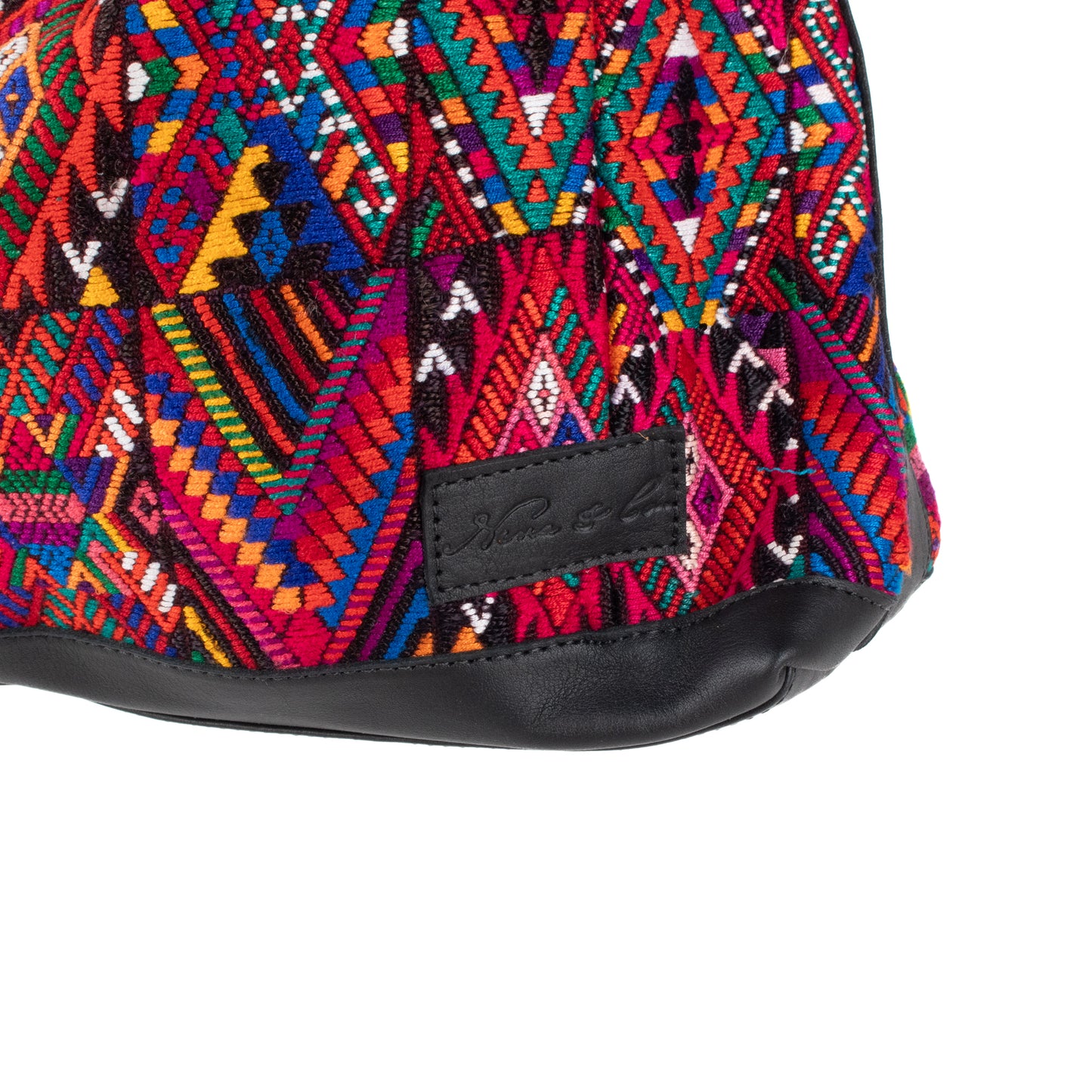 PENELOPE BAG - OOAK HUIPIL - BLACK - NO. 17415