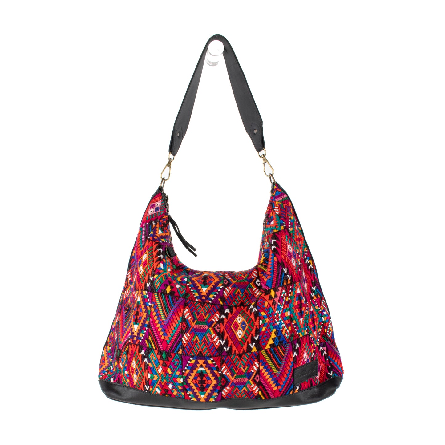 PENELOPE BAG - OOAK HUIPIL - BLACK - NO. 17415