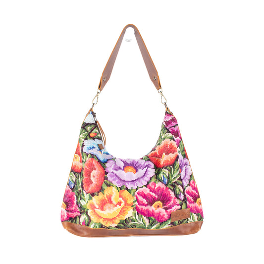 PENELOPE BAG - OOAK HUIPIL - CAFE - NO. 17434