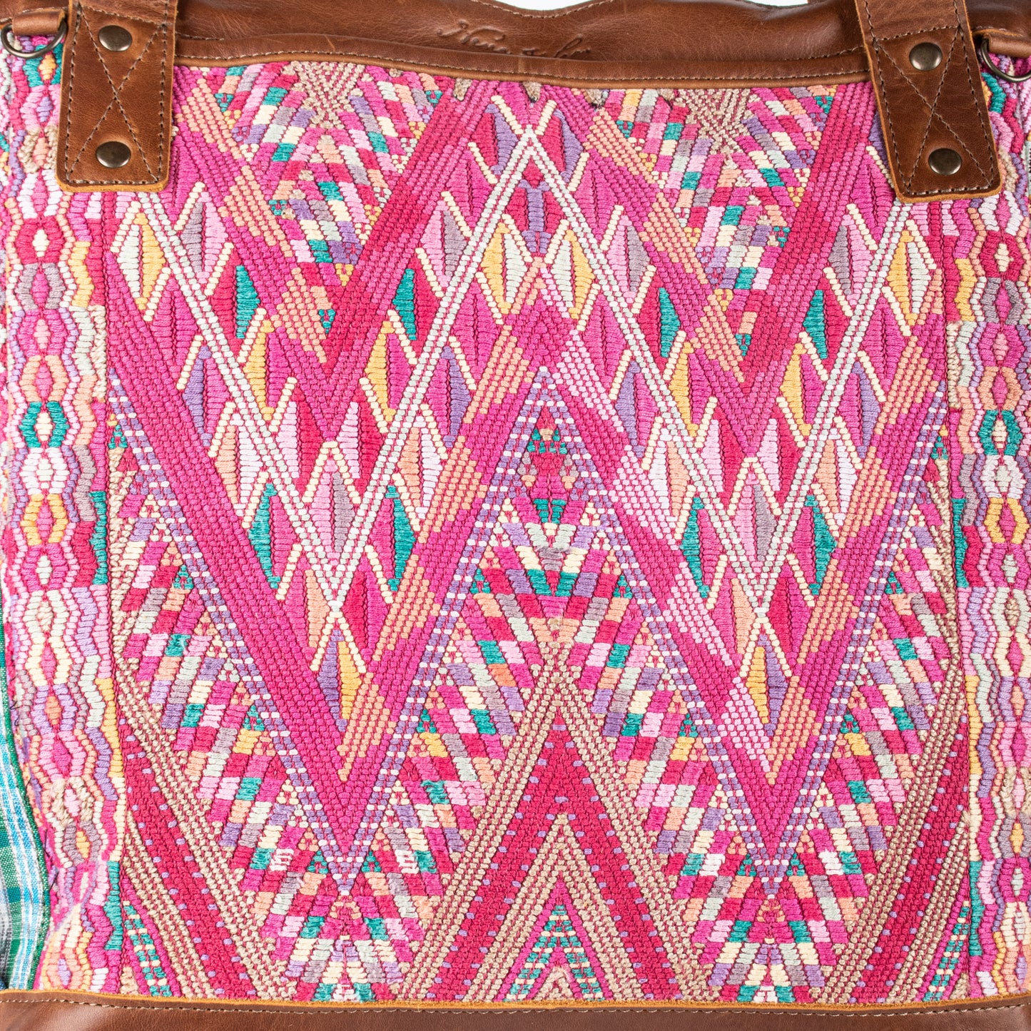 THE PERFECT BAG - OOAK HUIPIL - CAFE - NO. 17440