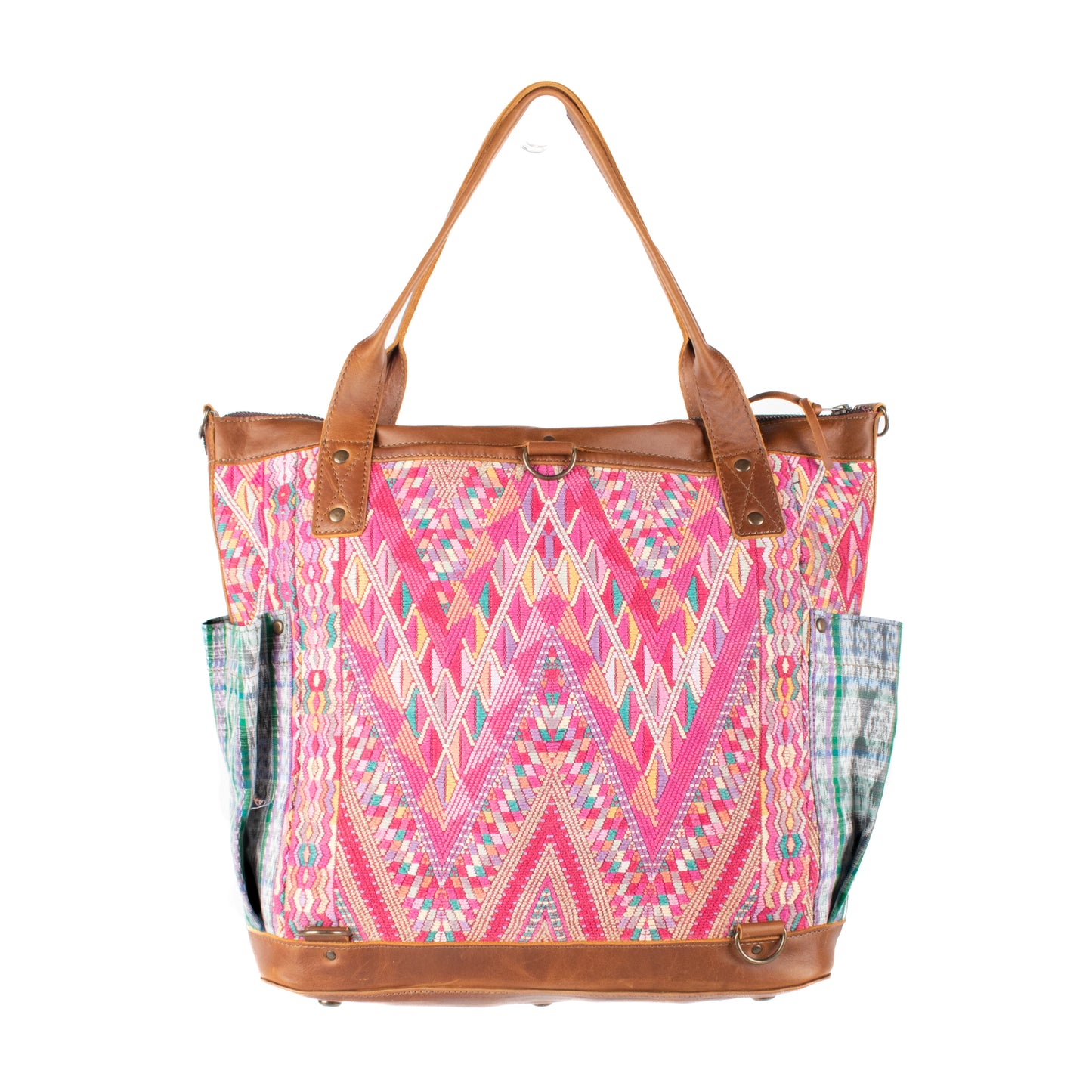 THE PERFECT BAG - OOAK HUIPIL - CAFE - NO. 17440
