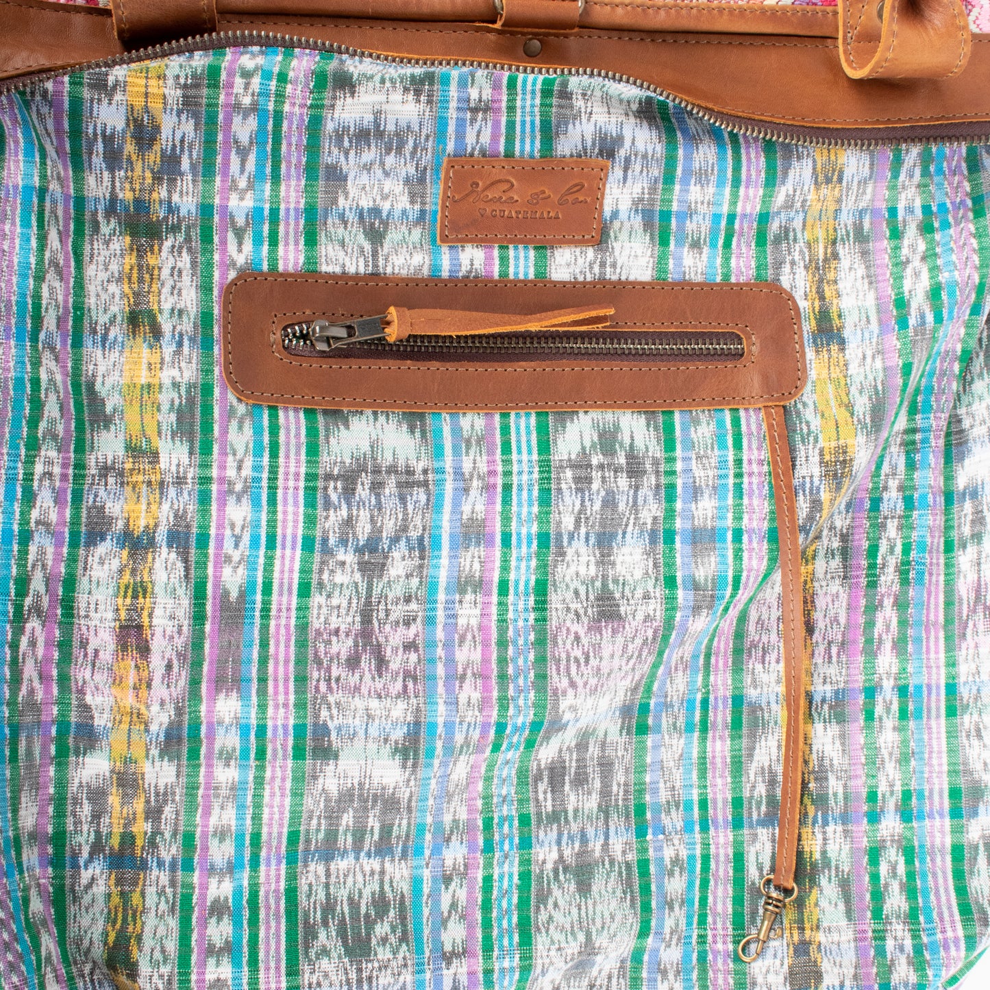 THE PERFECT BAG - OOAK HUIPIL - CAFE - NO. 17440