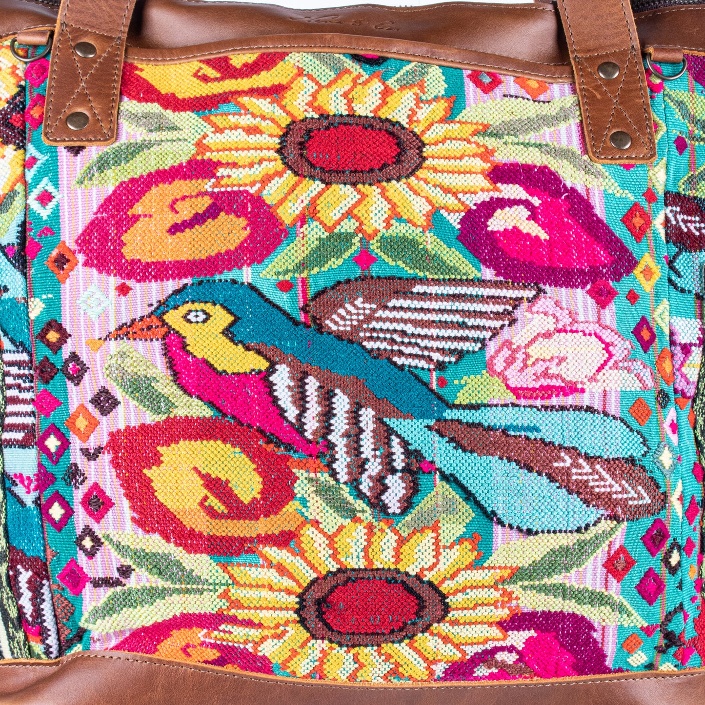 THE PERFECT BAG - OOAK HUIPIL - CAFE - NO. 17441