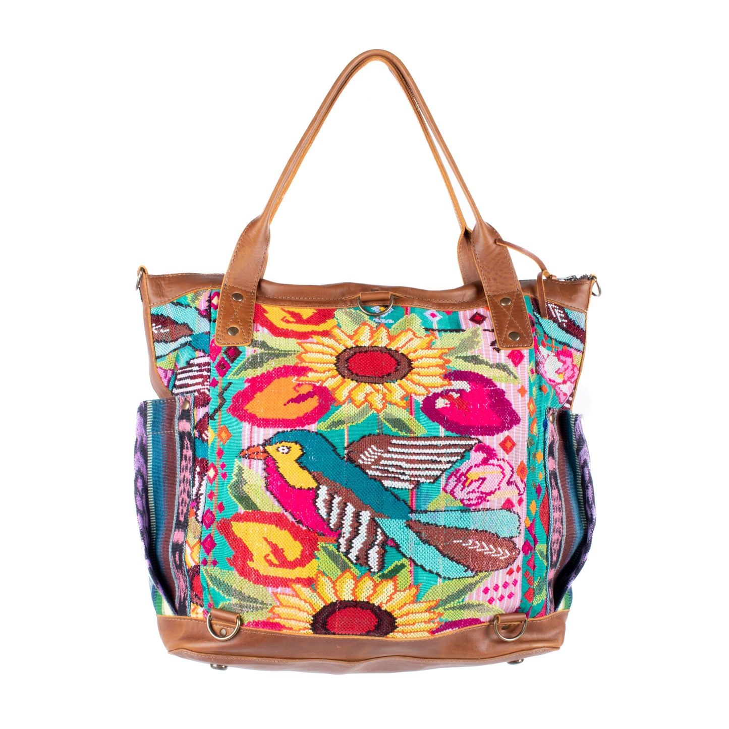 THE PERFECT BAG - OOAK HUIPIL - CAFE - NO. 17441