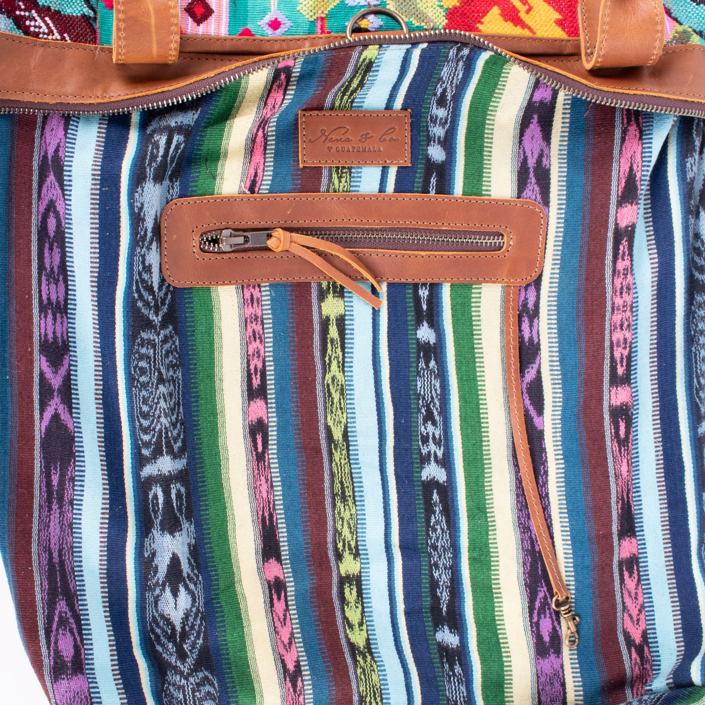THE PERFECT BAG - OOAK HUIPIL - CAFE - NO. 17441