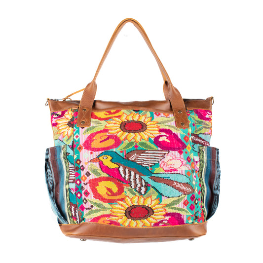 THE PERFECT BAG - OOAK HUIPIL - CAFE - NO. 17441