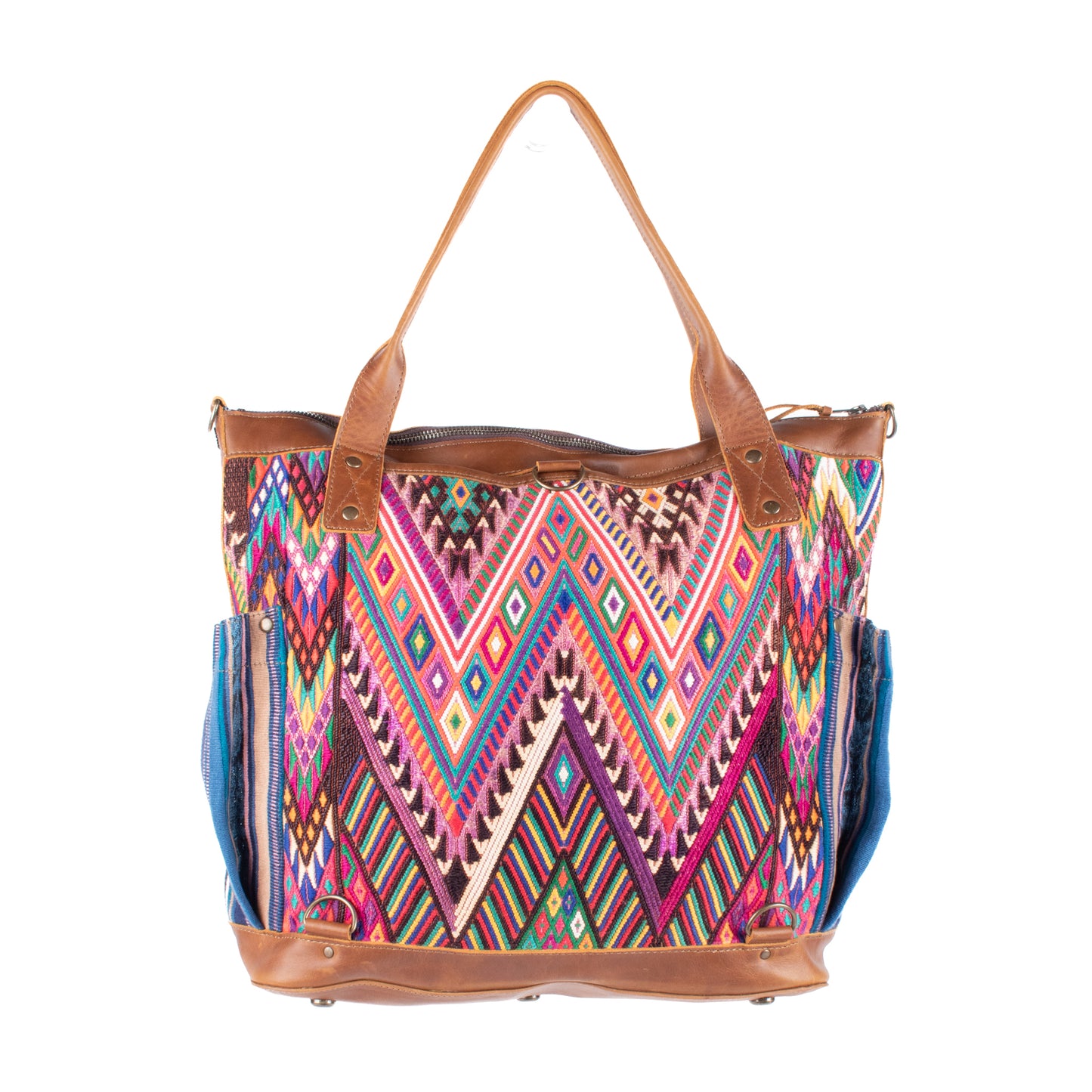 THE PERFECT BAG - OOAK HUIPIL - CAFE - NO. 17442