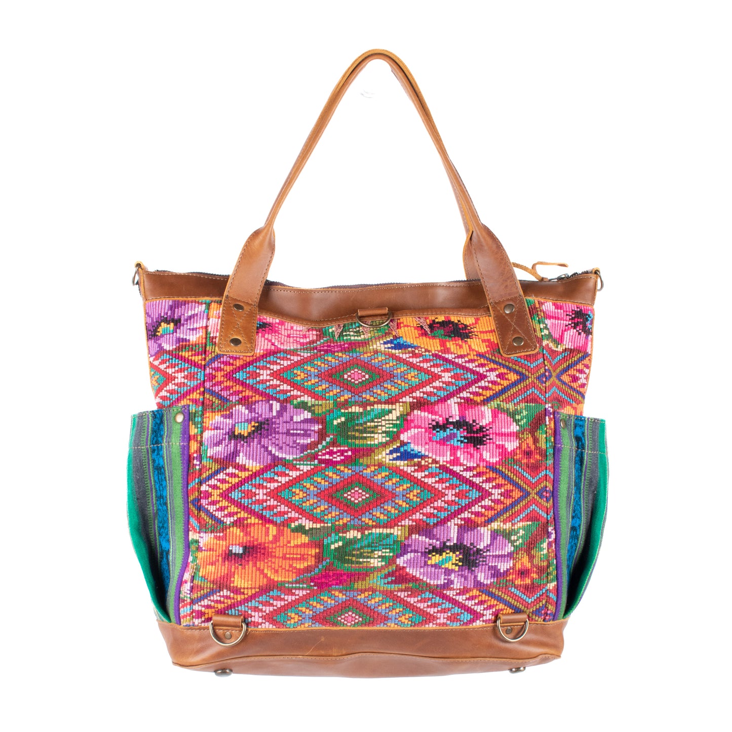 THE PERFECT BAG - OOAK HUIPIL - CAFE - NO. 17443