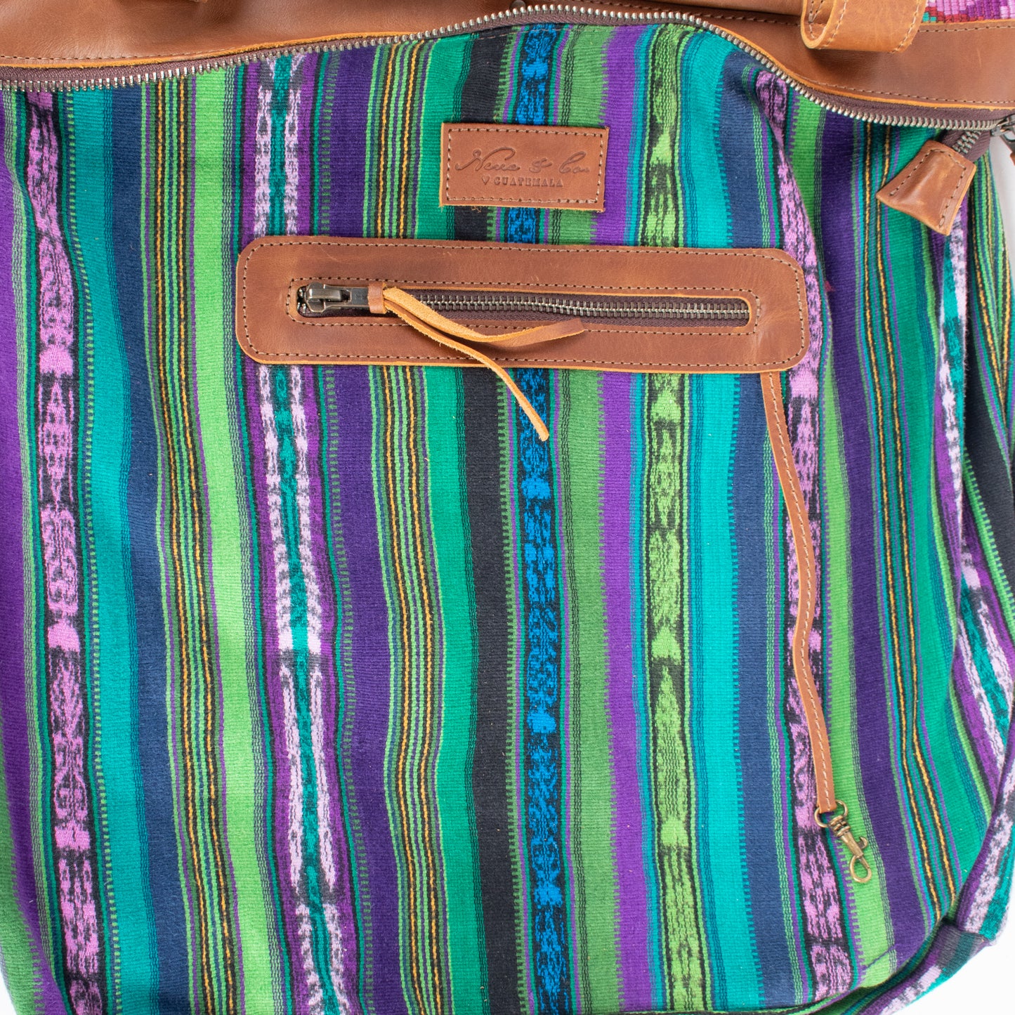THE PERFECT BAG - OOAK HUIPIL - CAFE - NO. 17443