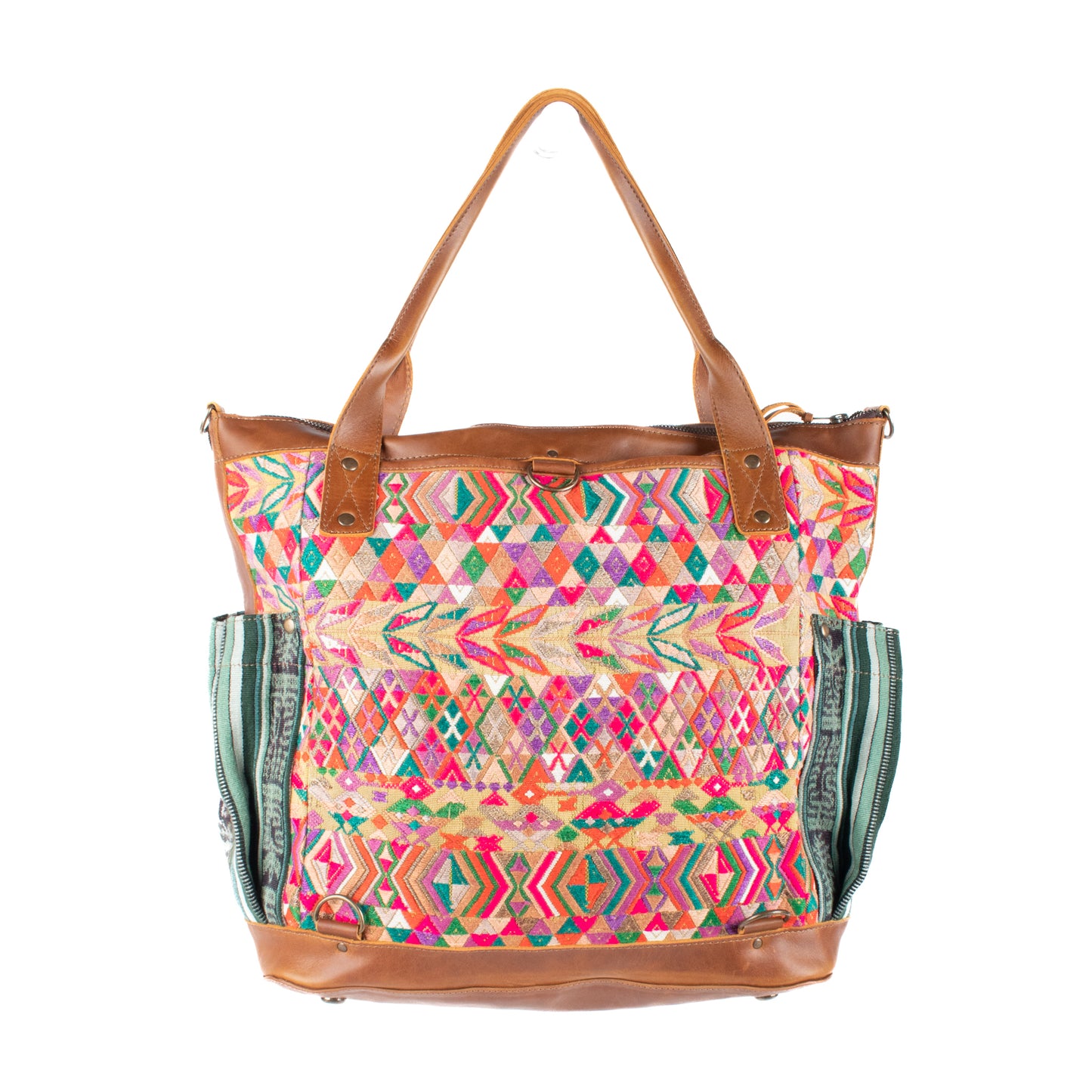 THE PERFECT BAG - OOAK HUIPIL - CAFE - NO. 17444
