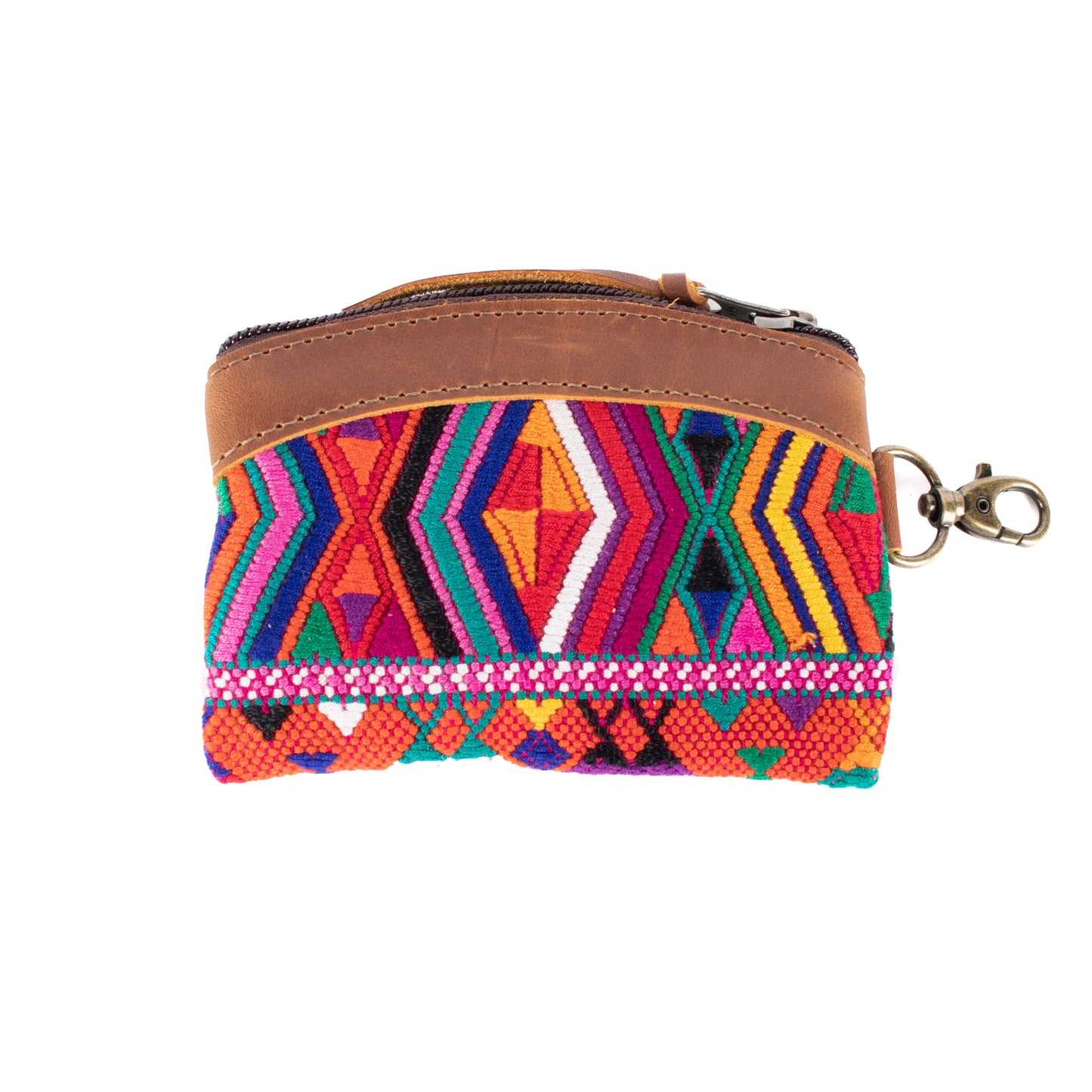 COIN PURSE - OOAK HUIPIL - CAFE - NO. 17470