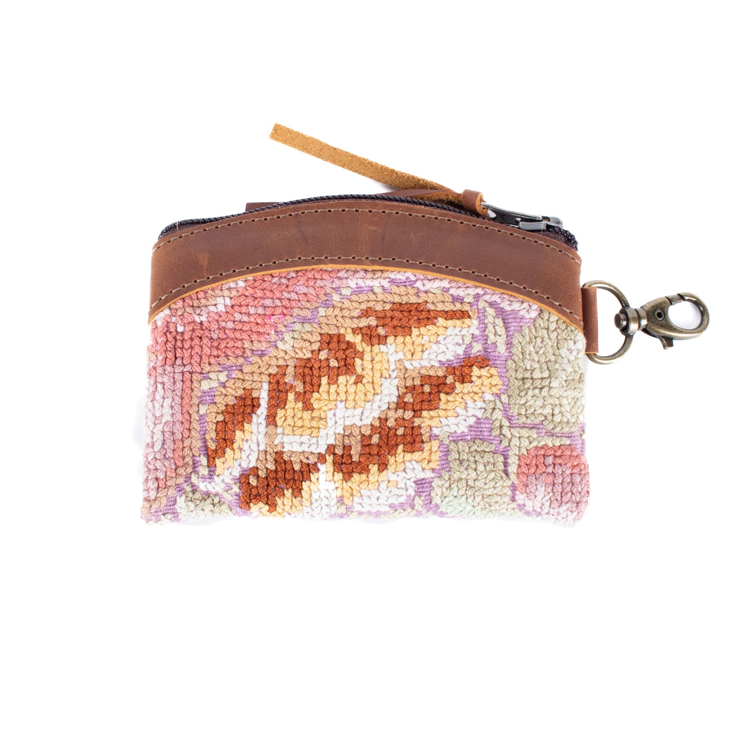 COIN PURSE - OOAK HUIPIL - CAFE - NO. 17472