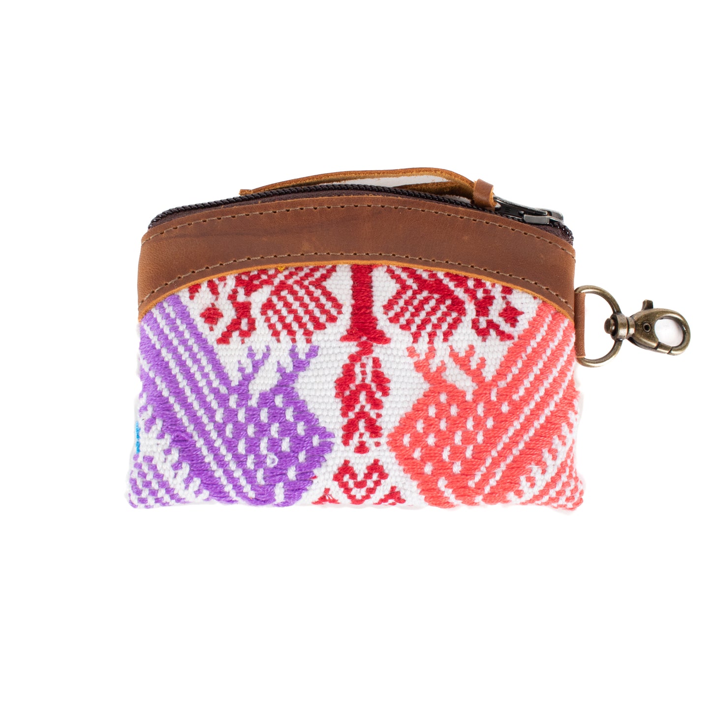 COIN PURSE - OOAK HUIPIL - CAFE - NO. 17474