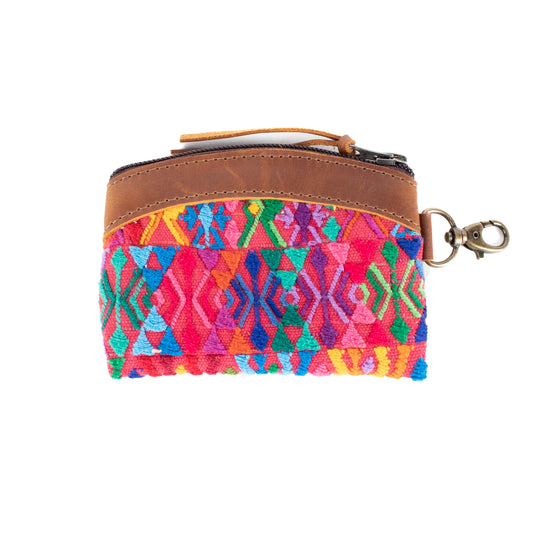 COIN PURSE - OOAK HUIPIL - CAFE - NO. 17483