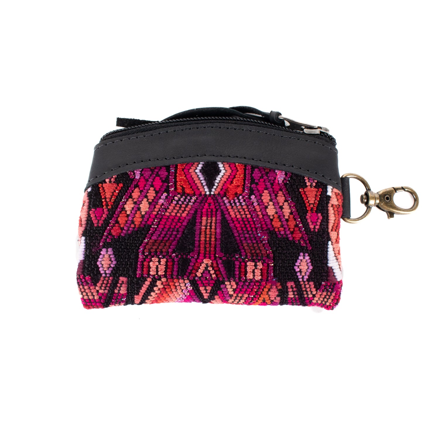 COIN PURSE - OOAK HUIPIL - BLACK - NO. 17486