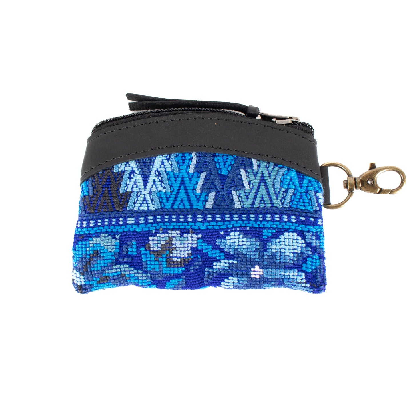 COIN PURSE - OOAK HUIPIL - BLACK - NO. 17492