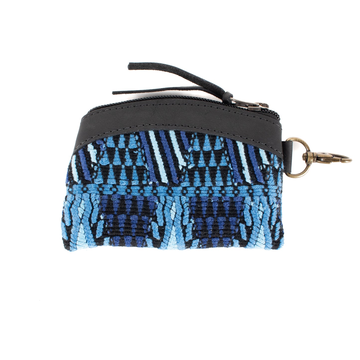 COIN PURSE - OOAK HUIPIL - BLACK - NO. 17504
