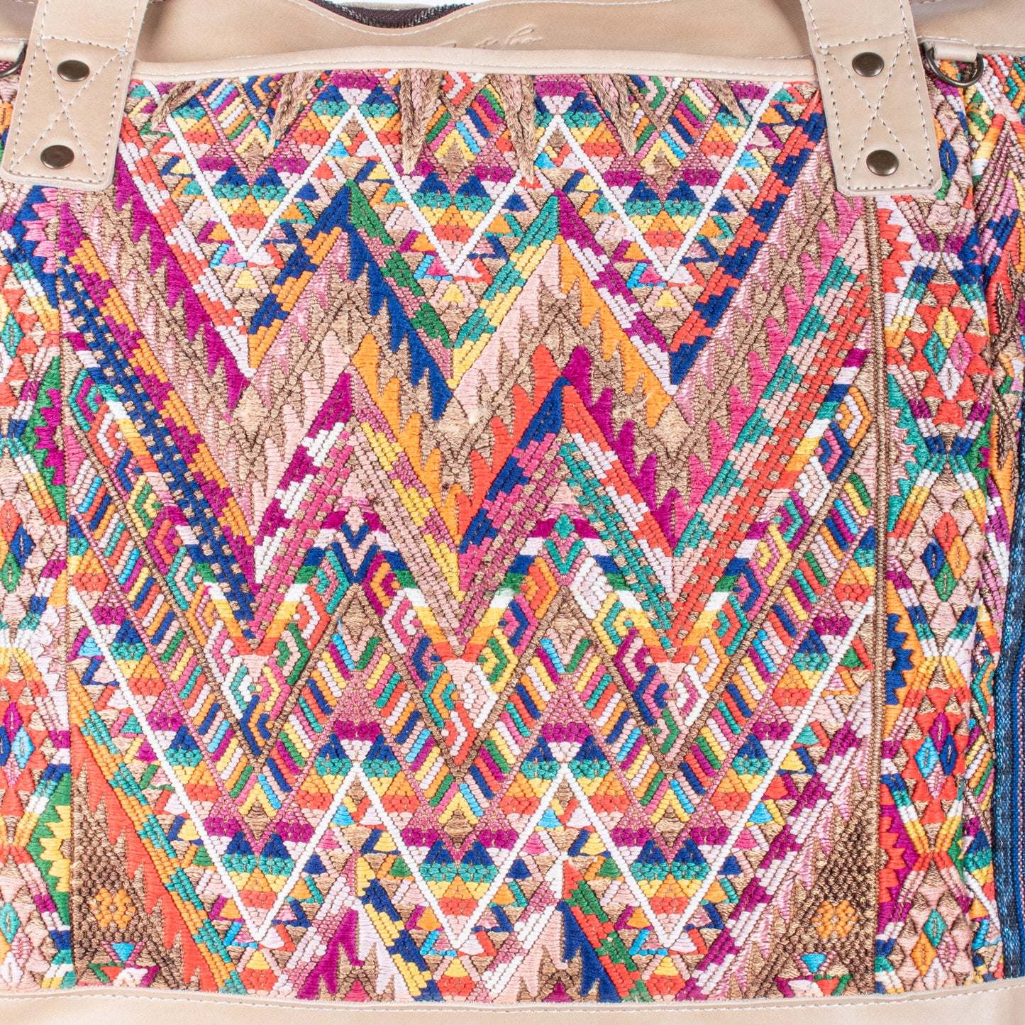 THE PERFECT BAG - OOAK HUIPIL - LATTE - NO. 17570