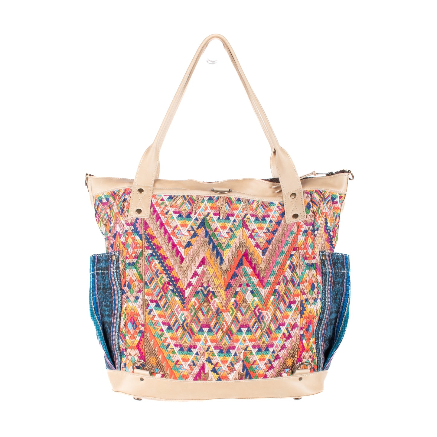 THE PERFECT BAG - OOAK HUIPIL - LATTE - NO. 17570