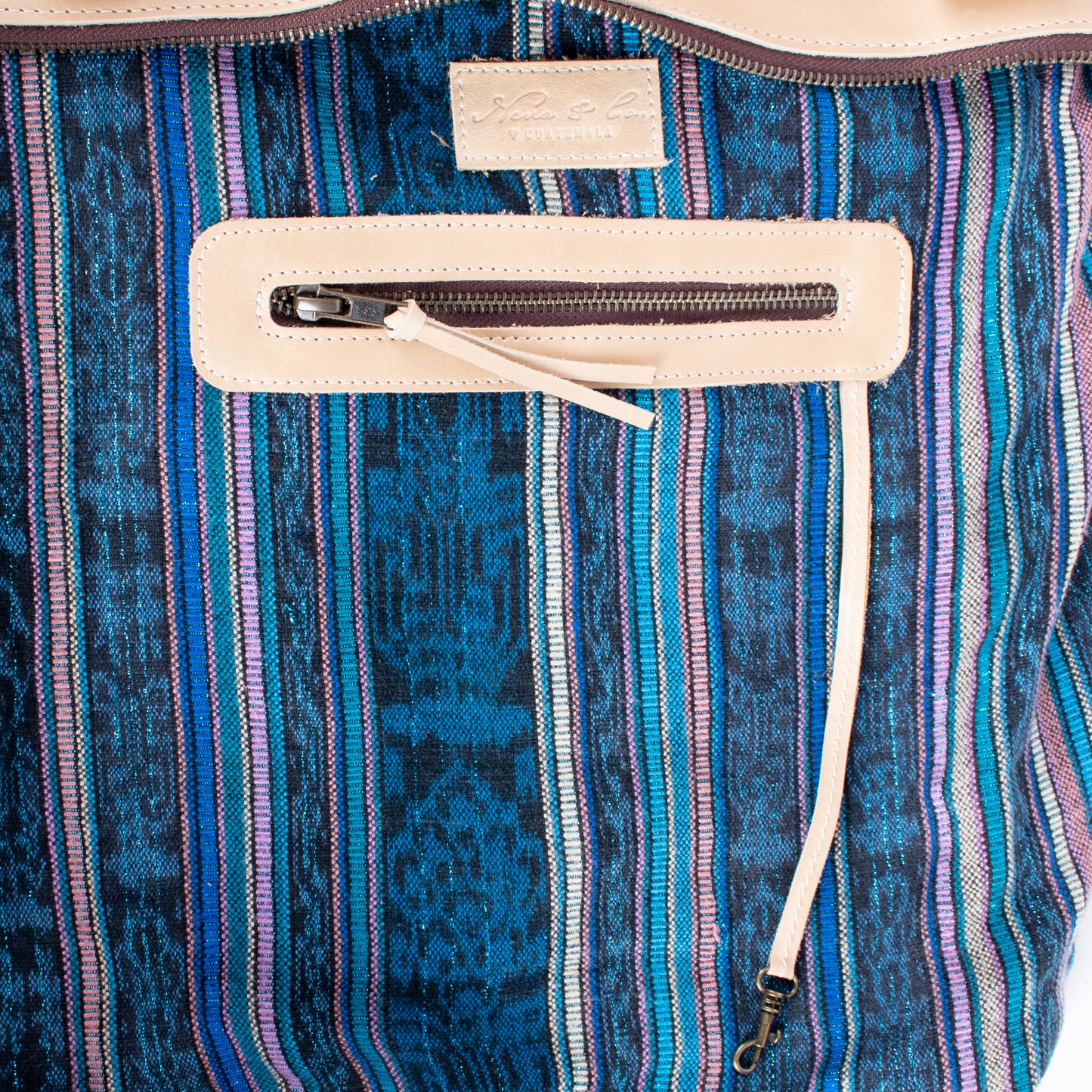 THE PERFECT BAG - OOAK HUIPIL - LATTE - NO. 17570