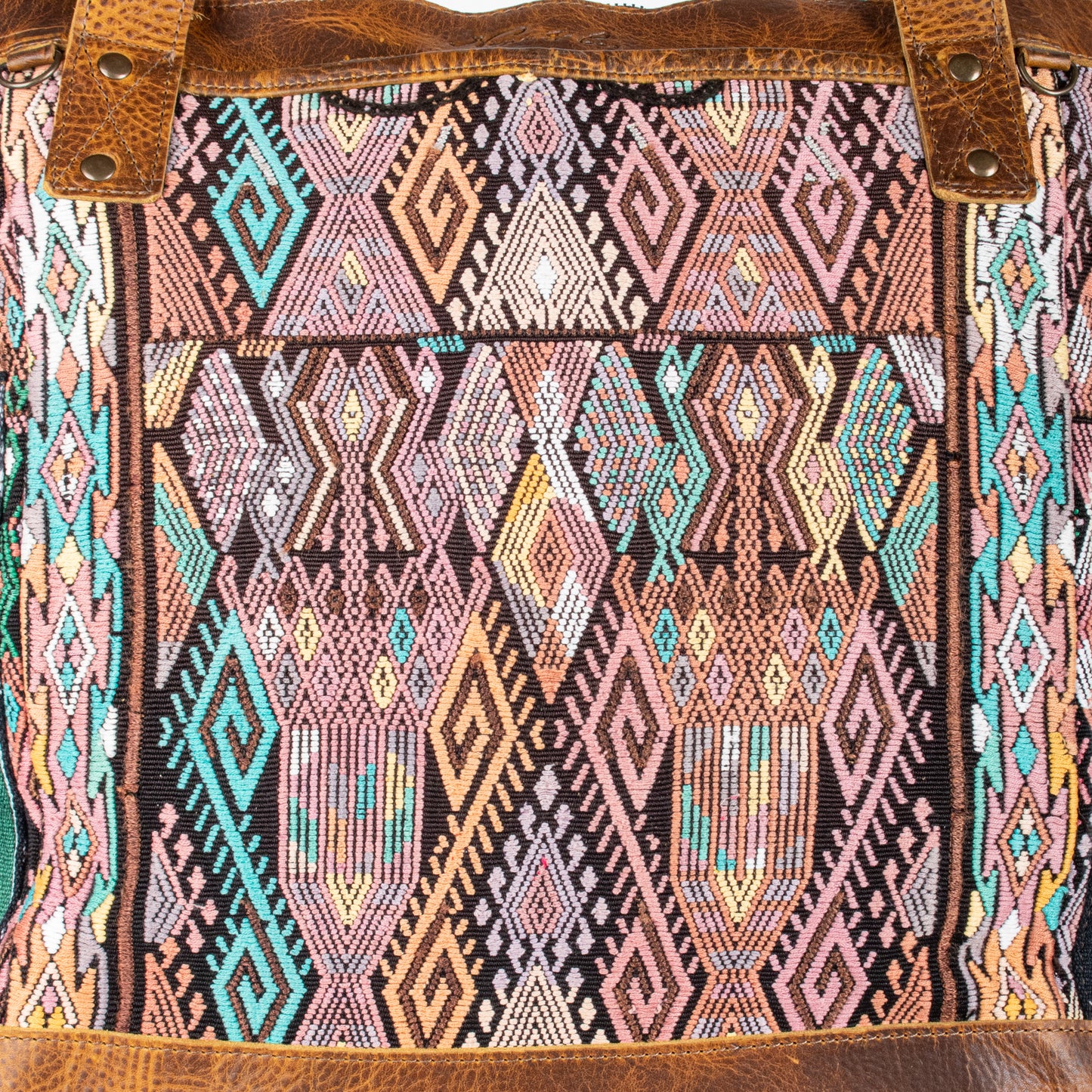 THE PERFECT BAG - OOAK HUIPIL - TAWNY - NO. 17571