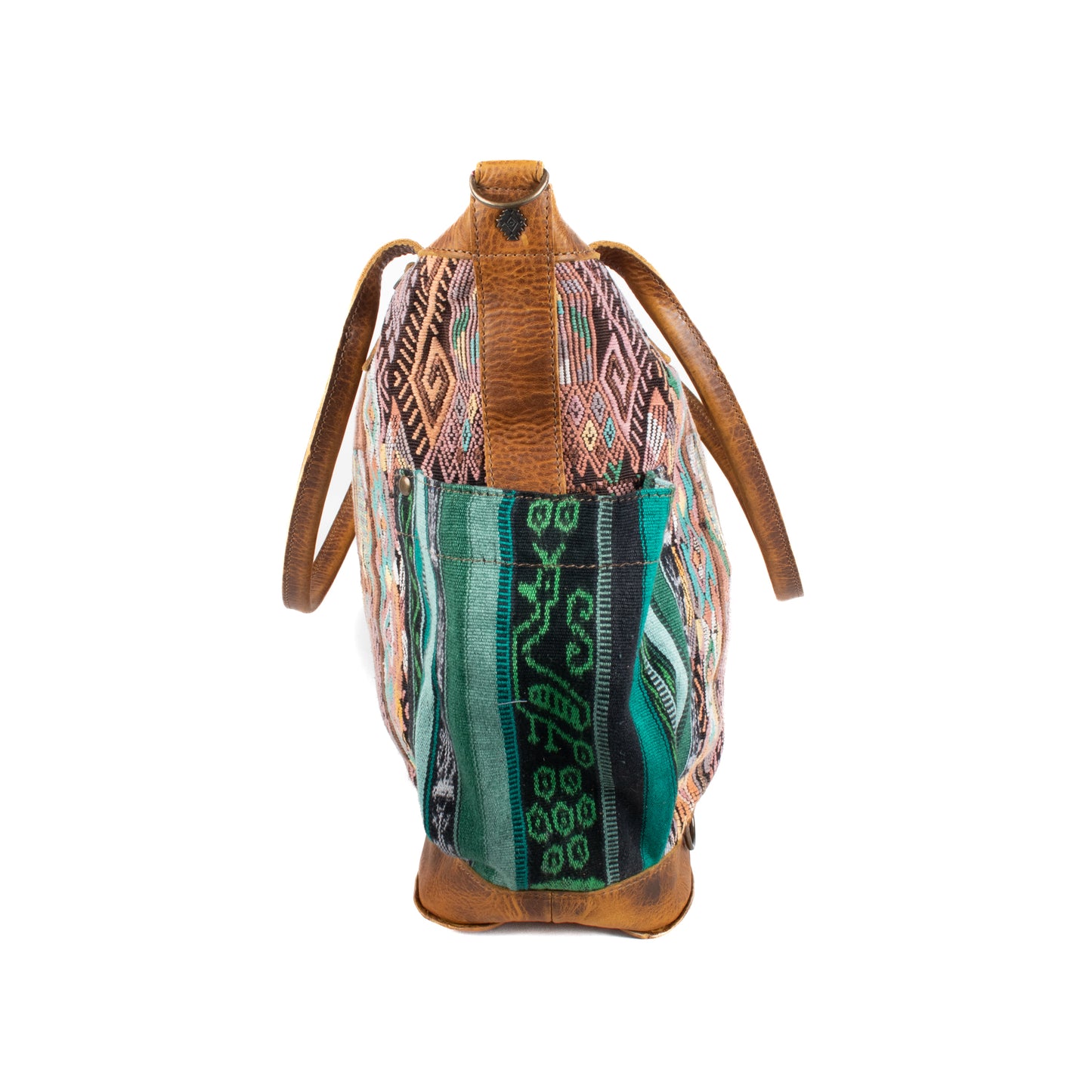 THE PERFECT BAG - OOAK HUIPIL - TAWNY - NO. 17571