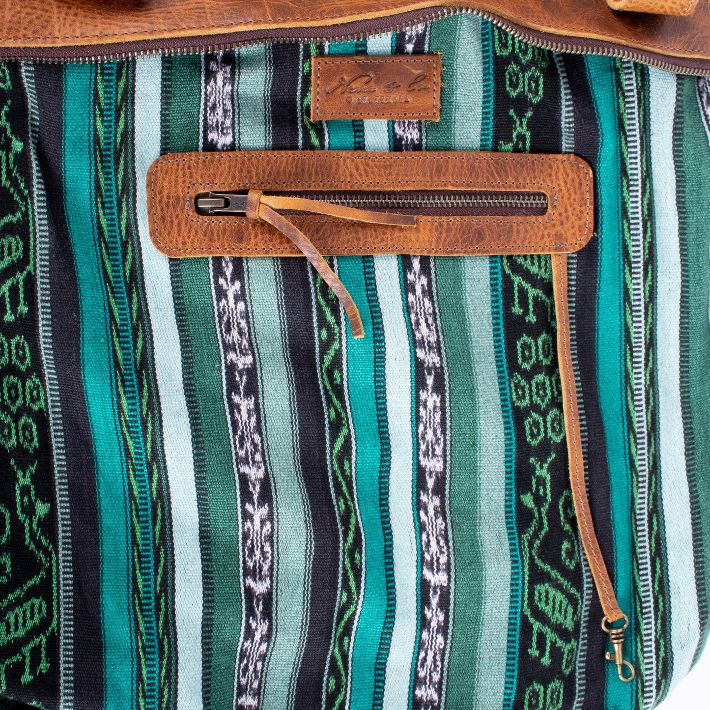 THE PERFECT BAG - OOAK HUIPIL - TAWNY - NO. 17571