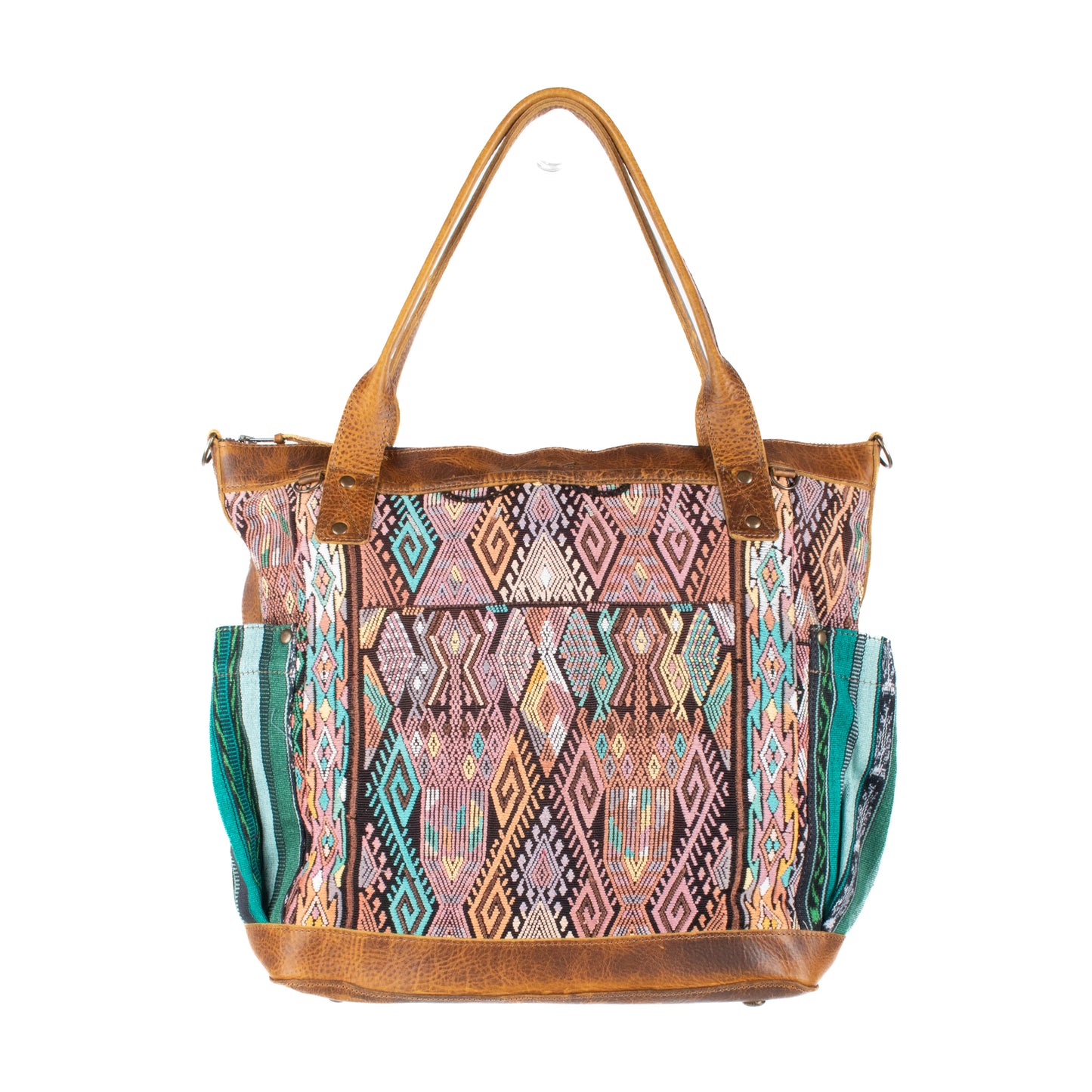 THE PERFECT BAG - OOAK HUIPIL - TAWNY - NO. 17571