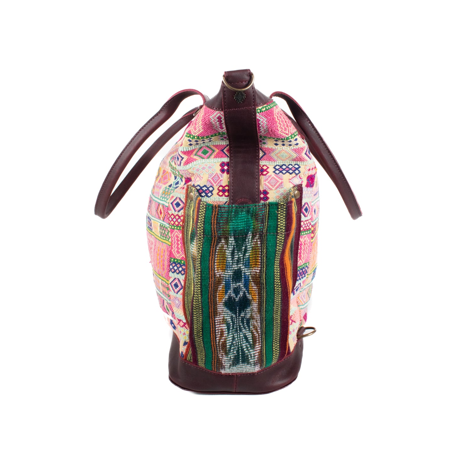 THE PERFECT BAG - OOAK HUIPIL - VINO TINTO - NO. 17572